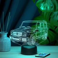 3D ночник Мерседес Гелендваген