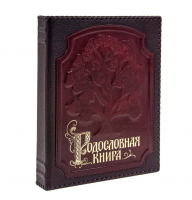 Родословная книга "Изысканная" в оплетке, кожа