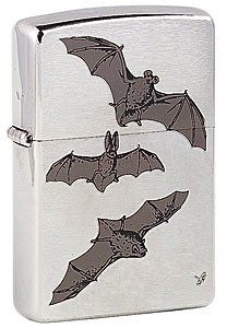 Зажигалка Zippo Bats 200 (без бензина) Зажигалка Zippo Bats 200 (без бензина)