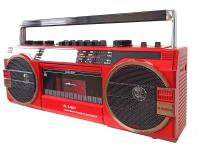 Ретро-магнитофон  EL-149BT "Ghettoblaster", красный