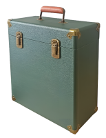 Кейс для виниловых пластинок BOX, зеленый, BOX-Gr