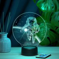 3D ночник Космонавт на орбите