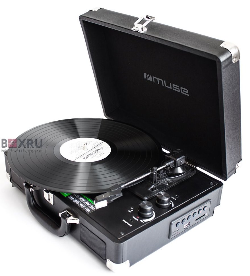 Виниловый проигрыватель Muse MT-101LT, черный