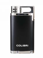 Зажигалка сигарная Colibri Belmont, черная-хром LI200C11