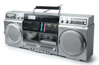 Музыкальный центр Muse Boombox, FM-радио, CD / MP3, магнитофон, USB / micro-SD, Bt
