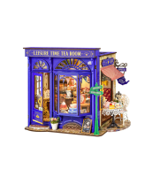 Румбокс интерьерный конструктор Чайная комната для отдыха Robotime Leisure Time Tea Room