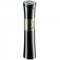 Зажигалка Katharine Hamnett BLACK NIKEL SATIN / ANTIQUE SILVER ROSE DESIGN