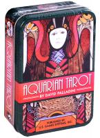 Карты Таро. "Aquarian Tarot In a Tin"/ Таро Водолея в жестяной банке, US Games