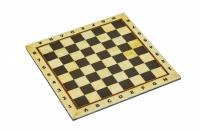 Шахматная доска средняя из янтаря без рамки 35*35