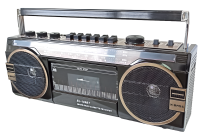 Ретро-магнитофон  EL-149BT "Ghettoblaster", черный