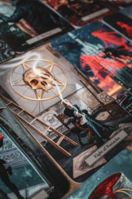 Карты Таро "Tarot of the Vampires" Llewellyn / Таро Вампиров