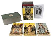 Карты Таро "Smith-Waite Tarot Deck Borderless Miniature Edition" US Games / Миниатюрное издание коло