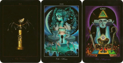 Карты таро "Lowbrow Tarot cards" Schiffer Publishing / Непритязательное Таро