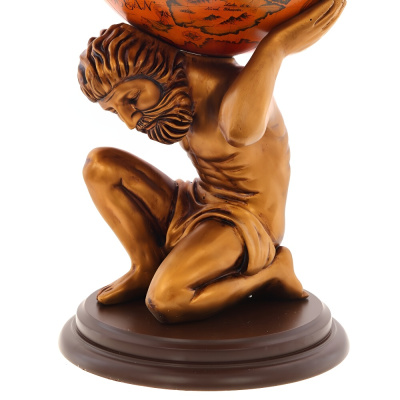 JG42016R-GR Глобус-бар напольный "Атлант", d=42 cм