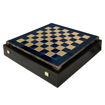 Шахматный набор "Битва Титанов" (36х36 см), доска синяя