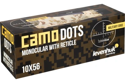 Монокуляр камуфляжный Levenhuk Camo Pine 10x56 с сеткой