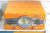 Ретро-проигрыватель Playbox San Remo PB-101, оранжевый