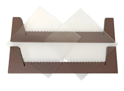 Держатель для 50-ти виниловых пластинок, RB-50M, мокко Держатель для 50-ти виниловых пластинок, RB-50M, мокко