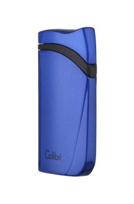 Зажигалка сигарная Colibri Falcon, синий металлик