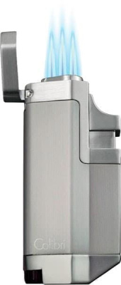 Зажигалка Colibri Tribeca 2 CB QTR-415022, металлик