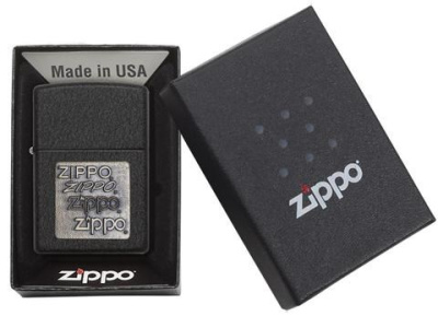 Зажигалка ZIPPO Classic с покрытием Black Crackle™, латунь/сталь, чёрная, матовая, 38x13x57 мм Зажигалка ZIPPO Classic с покрытием Black Crackle™, латунь/сталь, чёрная, матовая, 38x13x57 мм