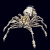 Сборная светящаяся металлическая модель "Король-паук плюс" Cyberpunk DIY