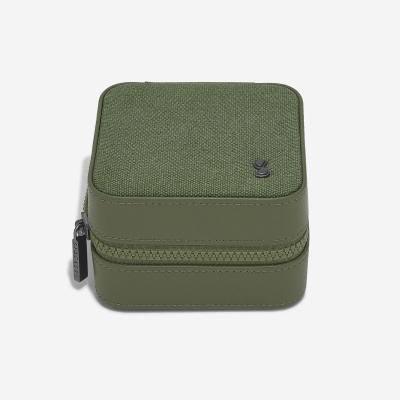 Шкатулка-футляр LC Designs для хранения 1-их часов и аксессуаров арт.76400, зеленая