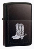 Зажигалка Zippo Silver Boots (без бензина)
