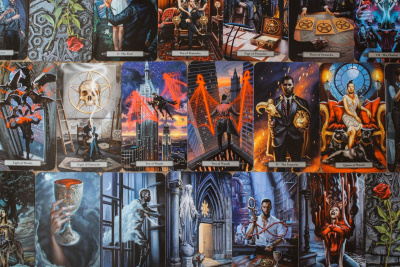 Карты Таро "Tarot of the Vampires" Llewellyn / Таро Вампиров