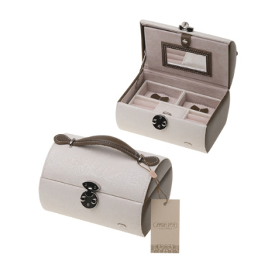 Шкатулка для украшений Jardin D'Ete, цвет бело-золотой, 18,2х13х12 см