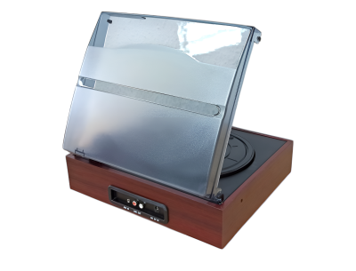 Виниловый проигрыватель Suprem с Bluetooth, 33/45/78, с пластиковой крышкой, T105