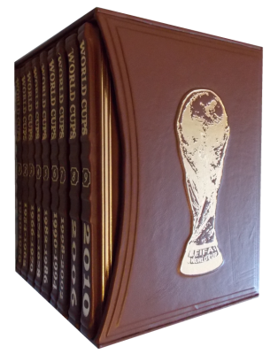 Книга Все чемпионаты мира по футболу с 1930 по 2010гг. в девяти томах.