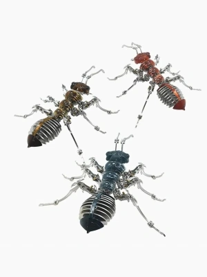 Механический конструктор DIY Cyberpunk из нержавеющей стали "Гигантский Муравей" - Brown