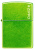 Зажигалка ZIPPO Logo с покрытием Lurid™, латунь/сталь, зеленая, глянцевая, 38x13x57 мм (без бензина)
