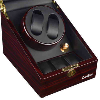 Шкатулка LuxeWood для подзавода 2-х и хранения 3-х часов арт.LW024-51-6, венге