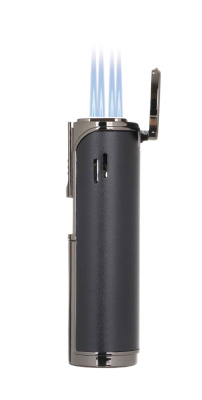 Зажигалка сигарная Honest, пятиструйное пламя, оружейная сталь