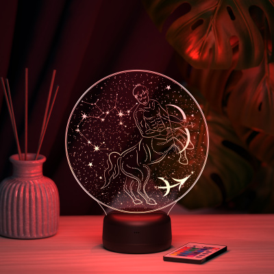 3D ночник Зодиак - Стрелец