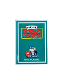 Карты для покера Texas Poker 100% пластик, Италия, зеленая рубашка