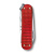 Нож-брелок VICTORINOX Classic SD Precious Alox "Iconic Red", 58 мм, 5 функций, красный