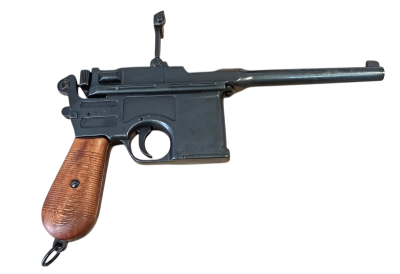 Макет. Пистолет Mauser C96 ("Маузер") (Германия, 1896 г.), накладки на рукояти из дерева