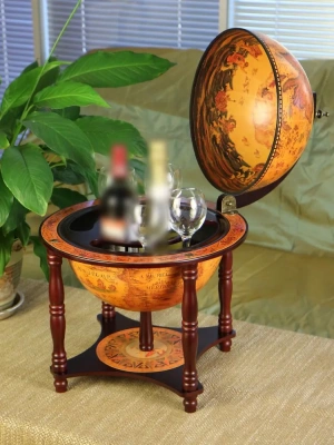 Глобус-бар настольный/напольный "Огненная земля", d=33 см Глобус-бар настольный/напольный "Огненная земля", d=33 см