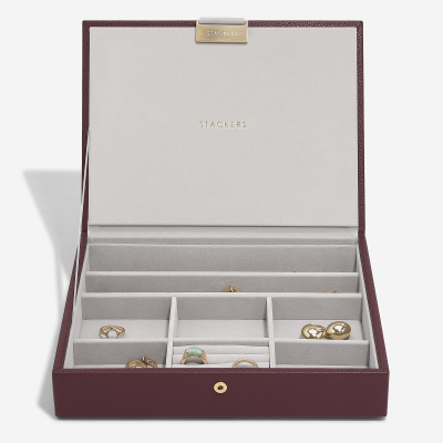 Шкатулка для хранения украшений LC Designs арт.76863, бордо