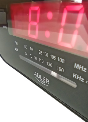 Часы с проектором Adler AD1120, радио, будильник