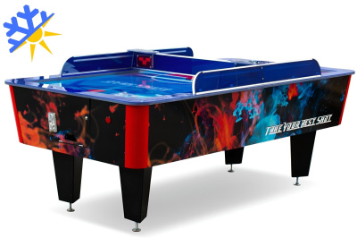 Игровой стол - аэрохоккей "Standard Outdoor" 8 ф (всепогодный, жетоноприемник)