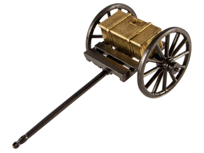 Прицеп со снарядным ящиком к пушке,  Гражданская война, США, 1857г.