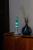 Лава лампа Amperia Slim Бирюзовая/Прозрачная (39 см)