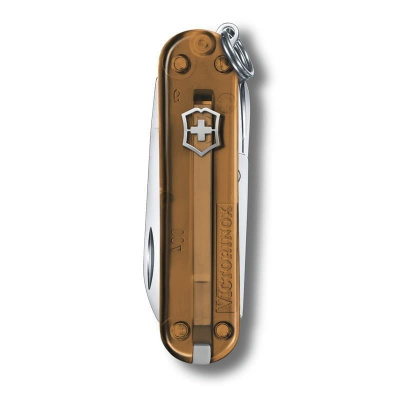 Нож-брелок VICTORINOX Classic SD Colors "Chocolate Fudge", 58 мм, 7 функций, карамельный Нож-брелок VICTORINOX Classic SD Colors "Chocolate Fudge", 58 мм, 7 функций, карамельный