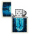 Зажигалка ZIPPO Woman in Tube с покрытием Glow In The Dark Green, латунь/сталь, белая, 38x13x57 мм
