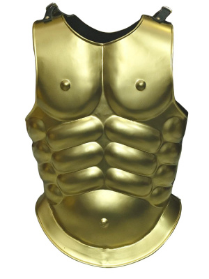 Античная мускульная кираса Торакс двустронняя Lorica Musculata