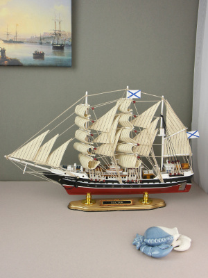 Модель парусника Восток,  52 см